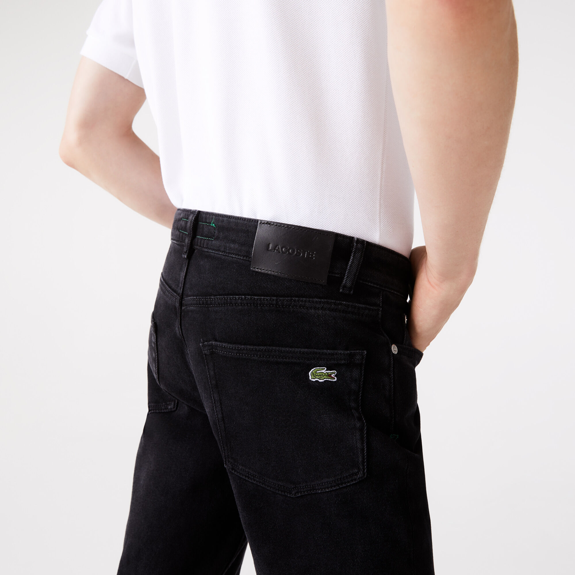 Buy Men s Slim Fit Stretch Cotton Denim Jeans Lacoste SA