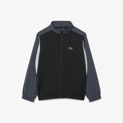 lacoste sport colour block tracksuit
