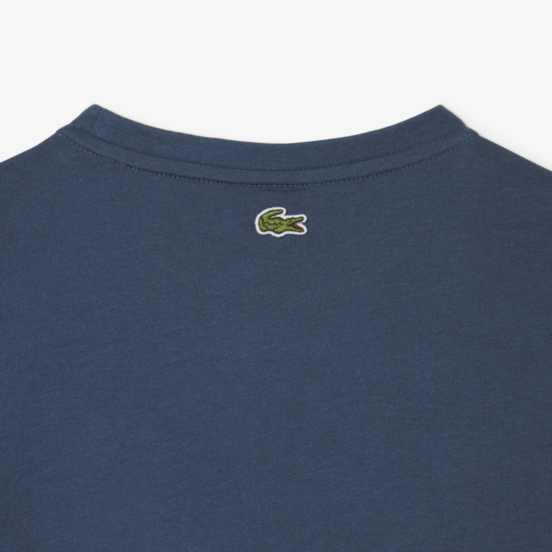 Print Cotton T-shirt lacoste print cotton t shirt