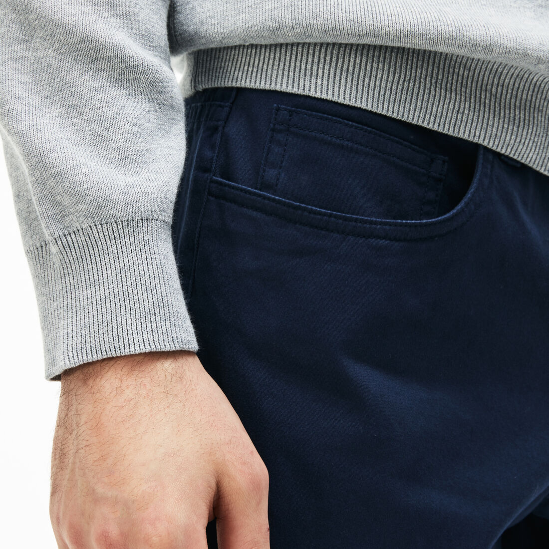 Men's Slim Fit 5-Pocket Stretch Cotton Pants Men's Slim Fit 5-Pocket Stretch Cotton Pants