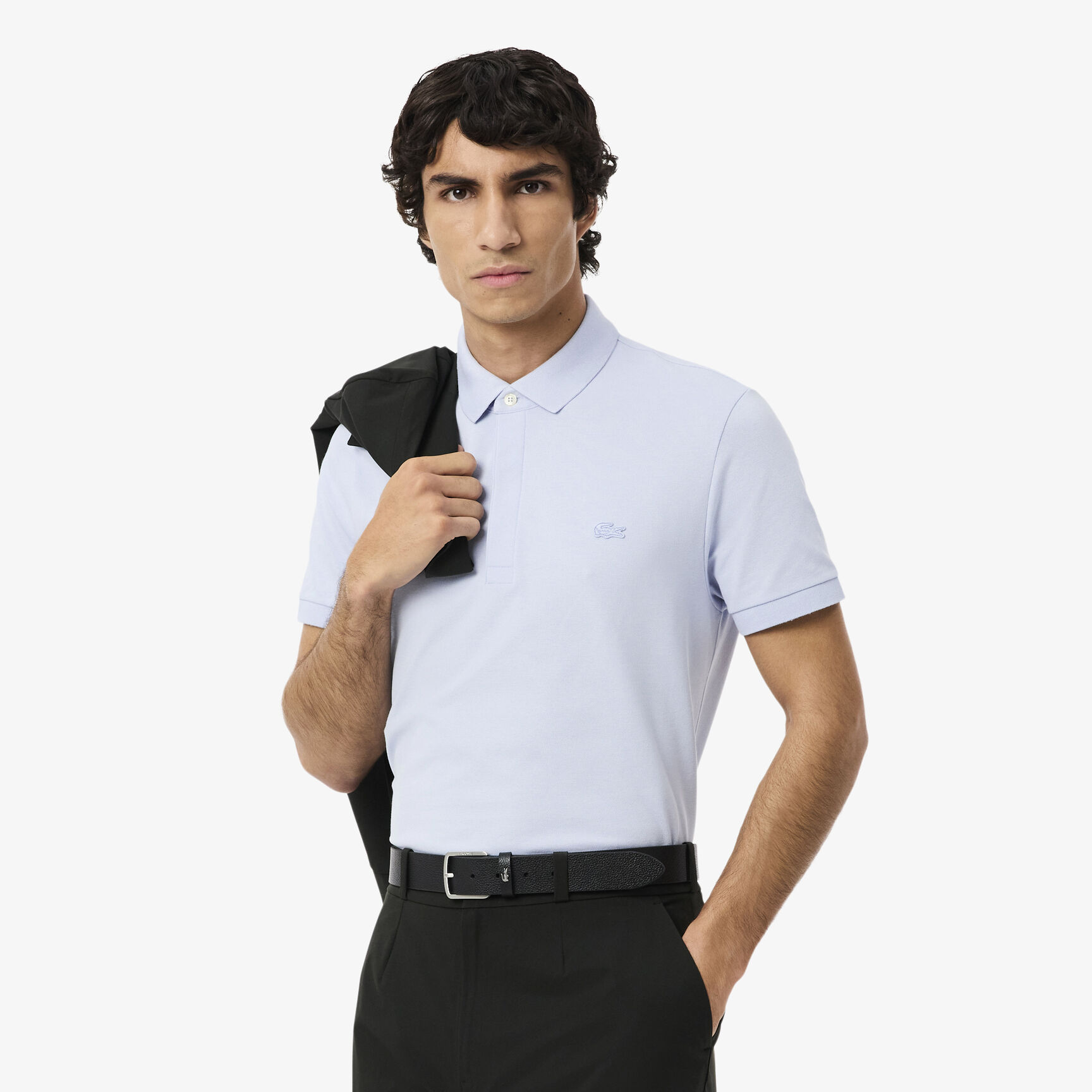Regular Fit Paris Stretch Pique Polo Shirt Regular Fit Paris Stretch Pique Polo Shirt