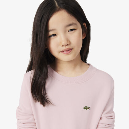 lacoste long sleeved fleece dress