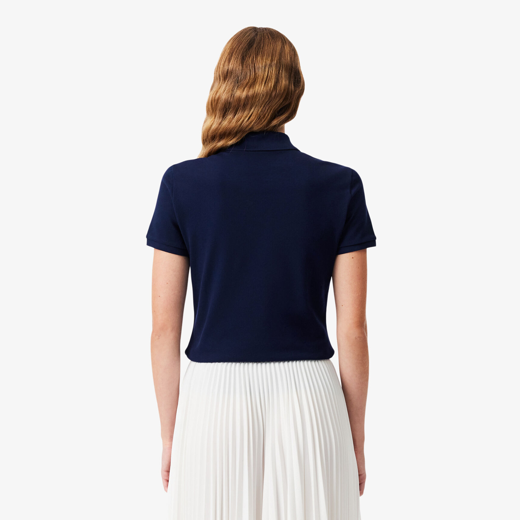 L.12.D Slim Fit Stretch Petit Pique Polo Shirt