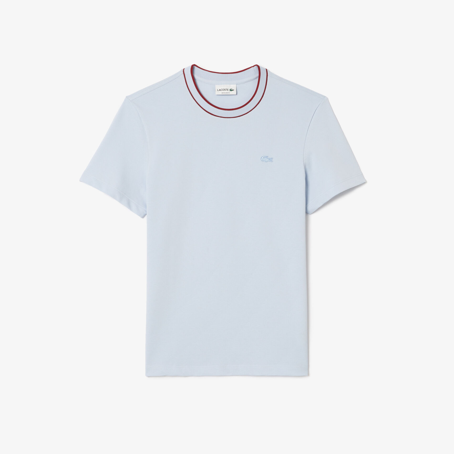 Stretch Pique Stripe Collar T-shirt Stretch Pique Stripe Collar T-shirt