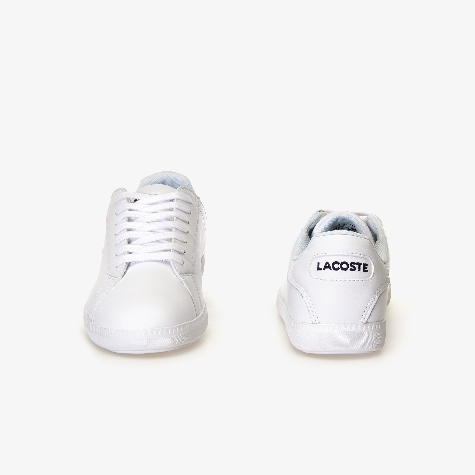 Women's Graduate Tonal Leather Trainers lacoste women s graduate tonal leather trainers