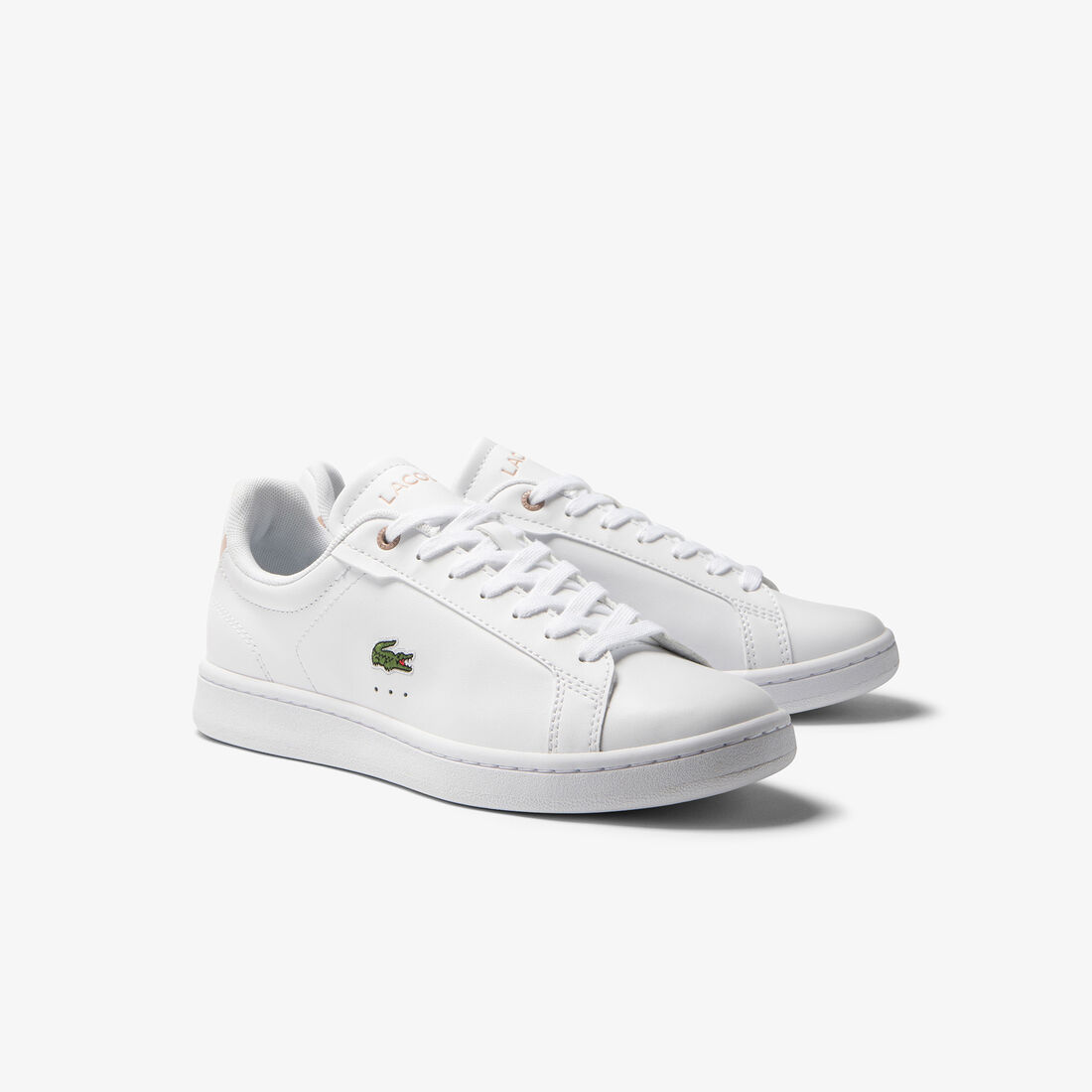 Women's Lacoste Carnaby Pro BL Tonal Leather Trainers Women's Lacoste Carnaby Pro BL Tonal Leather Trainers
