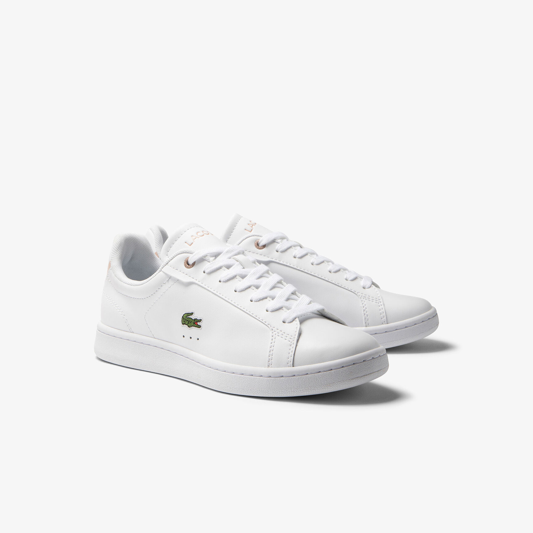 Women's Lacoste Carnaby Pro BL Tonal Leather Trainers Women's Lacoste Carnaby Pro BL Tonal Leather Trainers