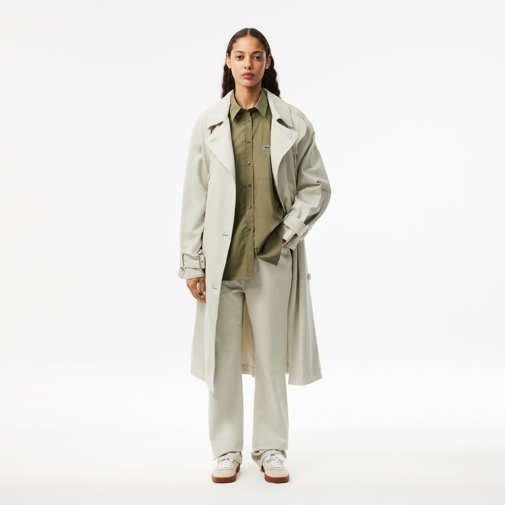 Oversized Fit Cotton Poplin Shirt