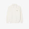 lacoste french made cotton polo collar sweater