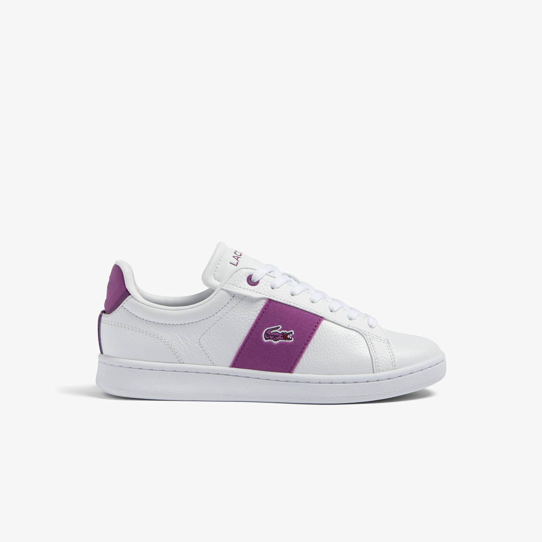 Women's Lacoste Carnaby Pro Leather Colour Block Trainers women s lacoste carnaby pro leather colour block trainers