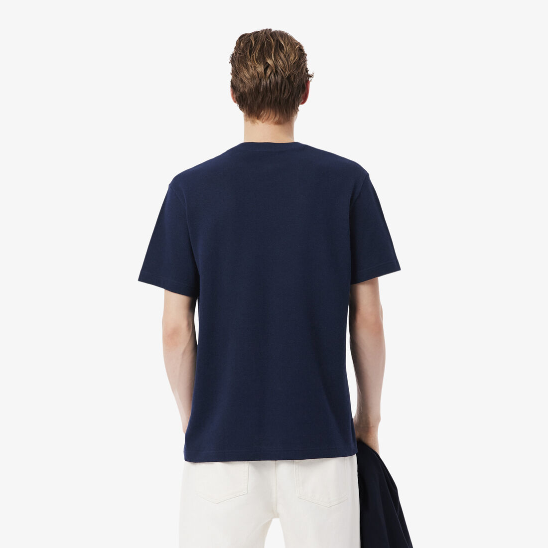 Heavy Cotton and Linen Pique T-shirt Heavy Cotton and Linen Pique T-shirt