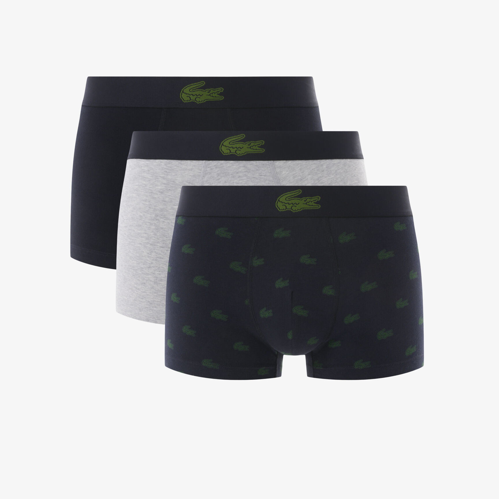 3-Pack Crocodile Print Trunks