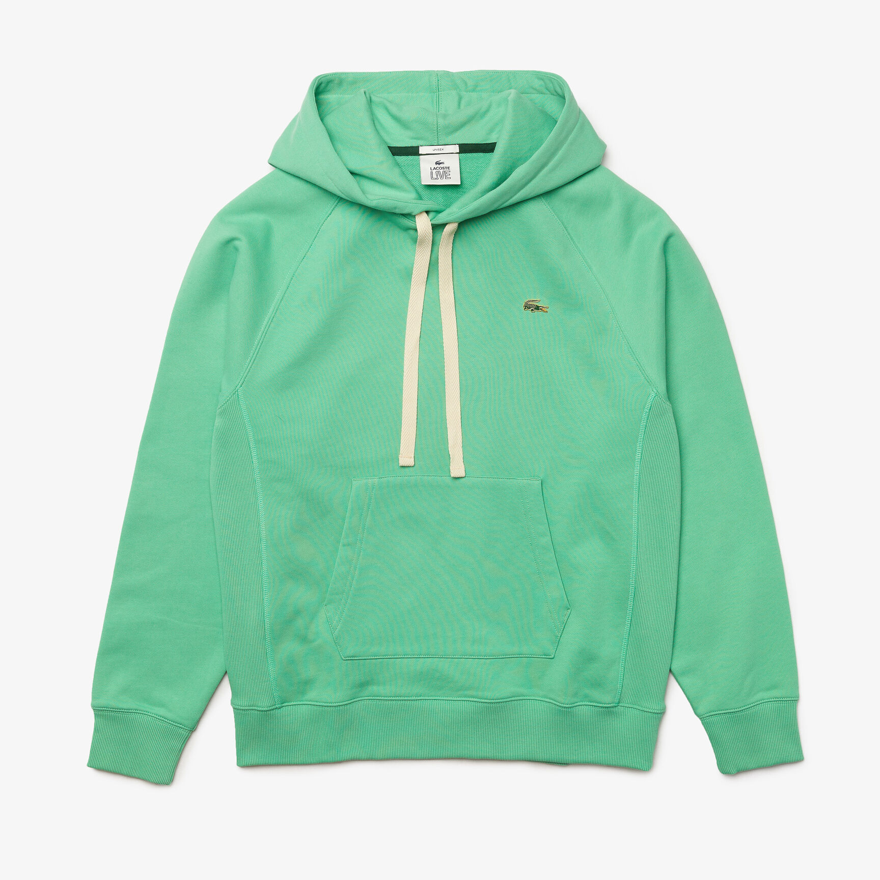 Unisex Lacoste LIVE Hooded Cotton Sweatshirt Unisex Lacoste LIVE Hooded Cotton Sweatshirt