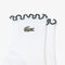 lacoste 2 pack frilled socks