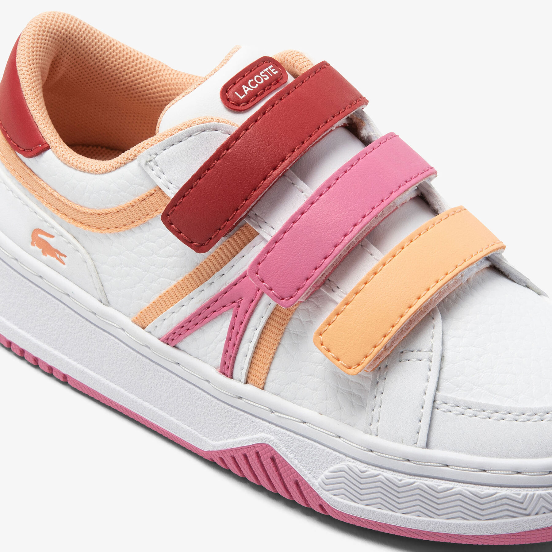 Infants' Lacoste L001 Synthetic Tricolour Trainers infants lacoste l001 synthetic tricolour trainers