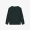 lacoste logo stripe fleece sweatshirt