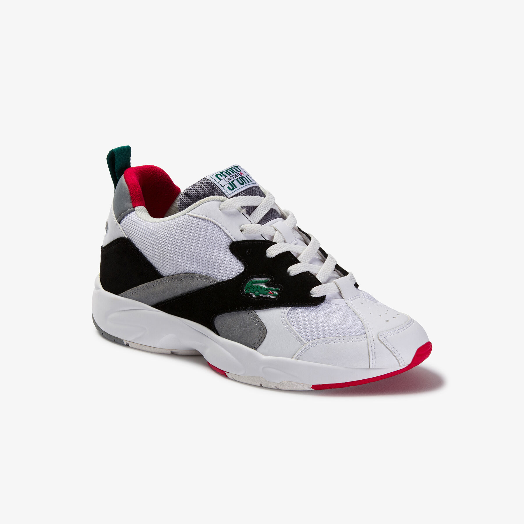 Men's Storm 96 Textile and Synthetic Trainers lacoste men s storm 96 textile and synthetic trainers