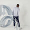 men s lacoste sport collab youssef sy in fleece sweatshirt