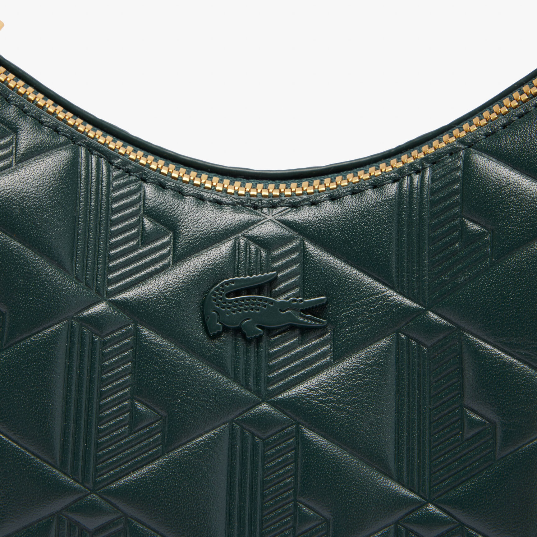 Maheki Embossed Leather Half Moon Purse Maheki Embossed Leather Half Moon Purse