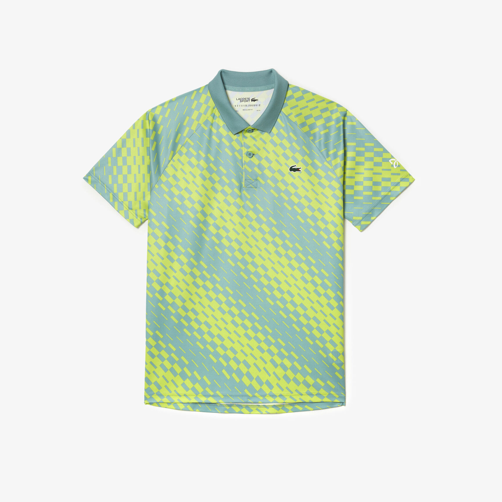 Men's Lacoste Tennis x Novak Djokovic Printed Polo Shirt