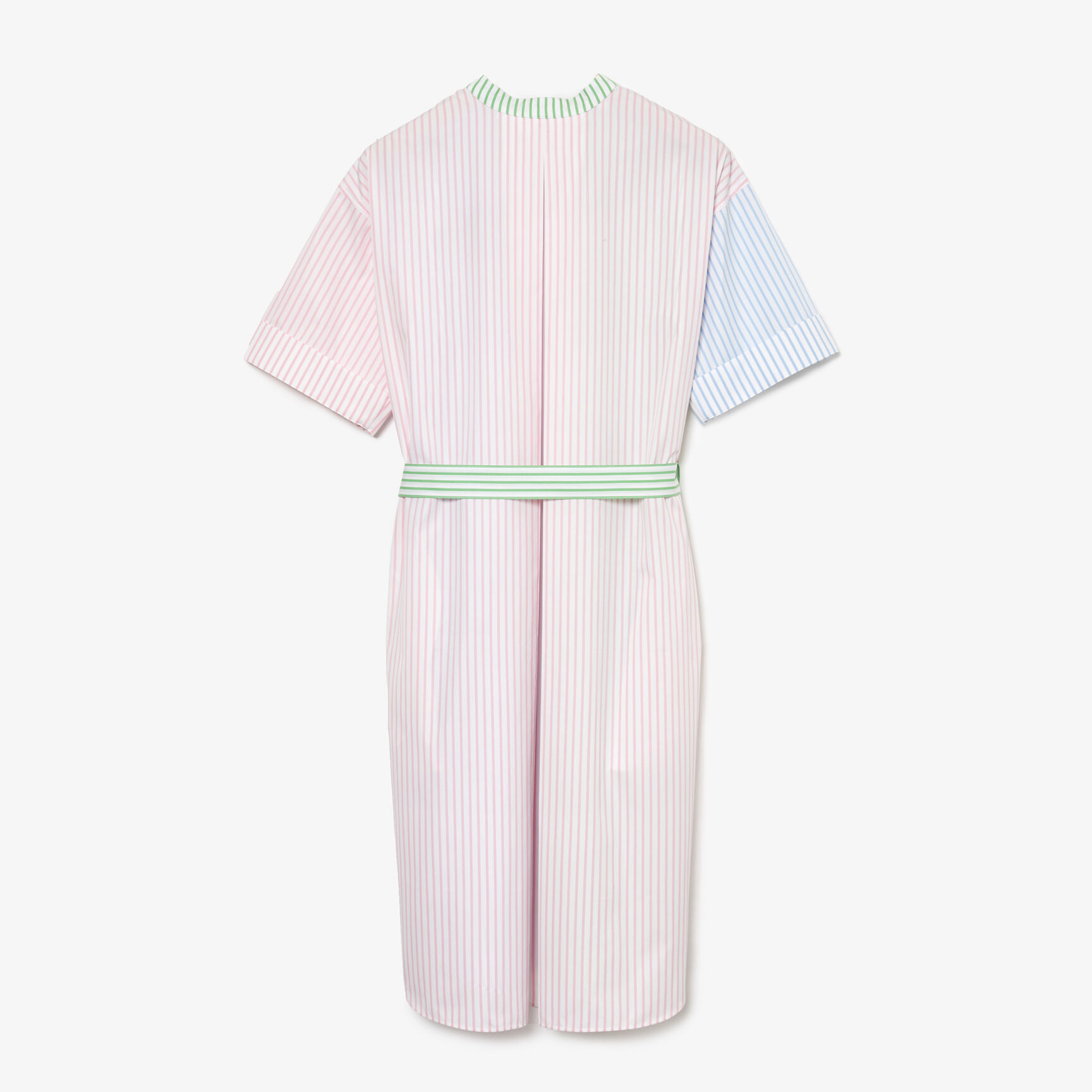 فستان بتصميم قميص مقسم لأجزاء بتطريز مضارب تنس للنساء فستان بتصميم قميص مقسم لأجزاء بتطريز مضارب تنس للنساء