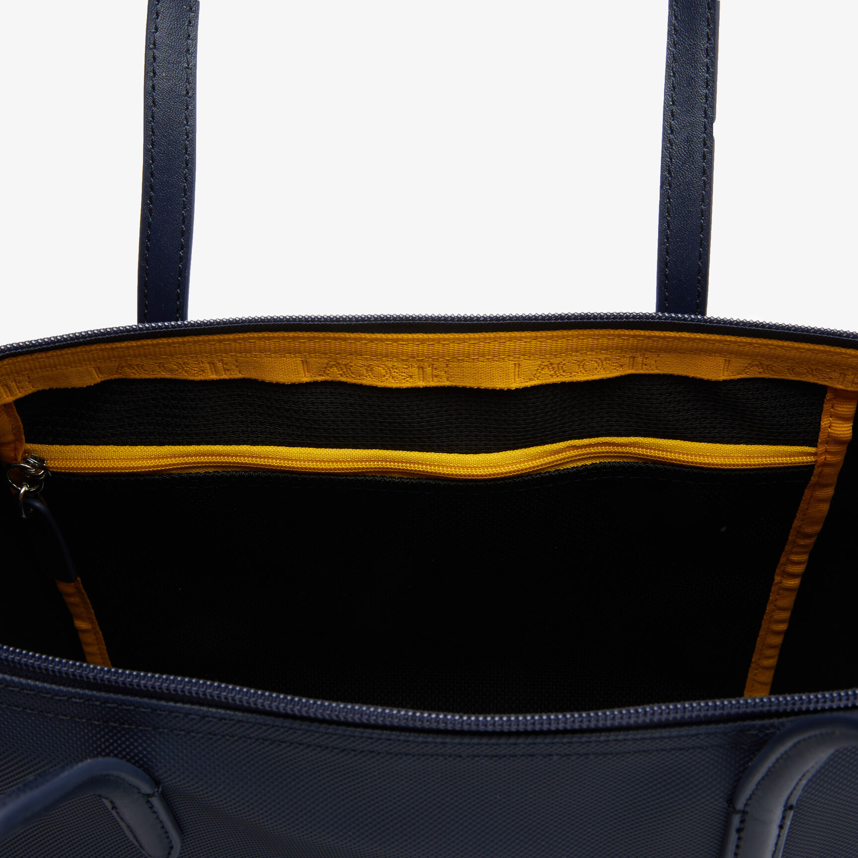 حقيبة تسوق نسائية كبيرة L.12.12 من القماش الكتاني بيكيه