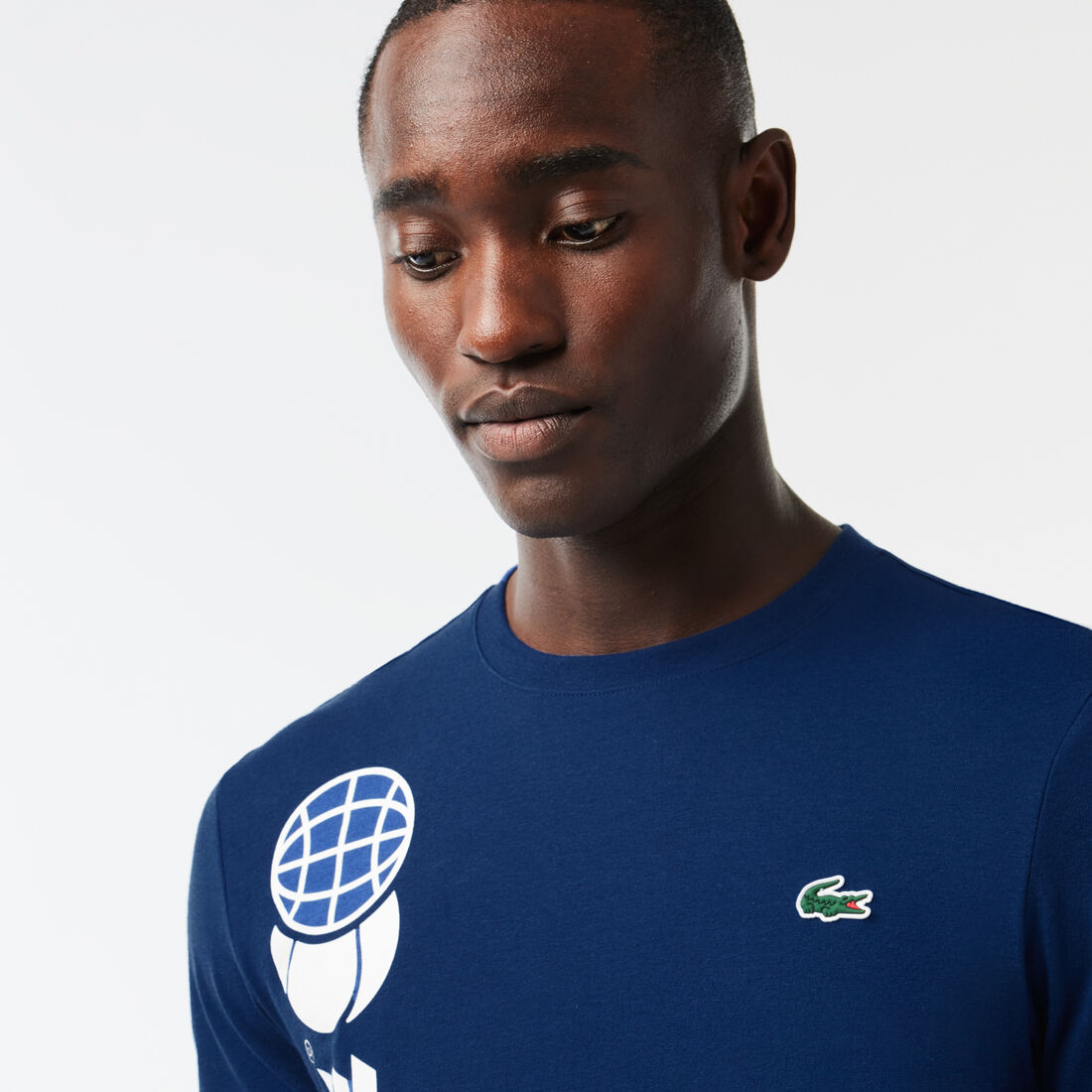 Lacoste Tennis x Daniil Medvedev Regular Fit T-shirt Lacoste Tennis x Daniil Medvedev Regular Fit T-shirt