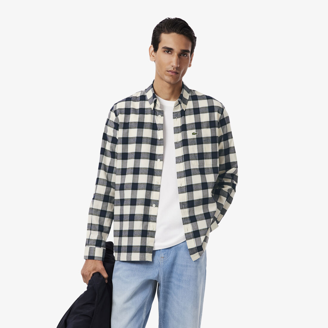 Regular Fit Plaid Flannel Shirt