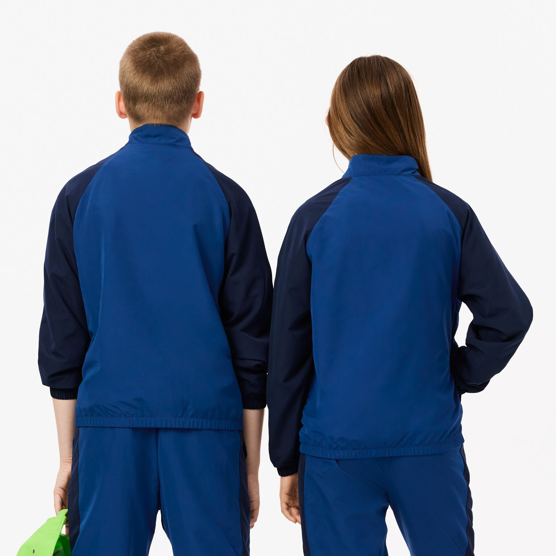 lacoste color block track jacket