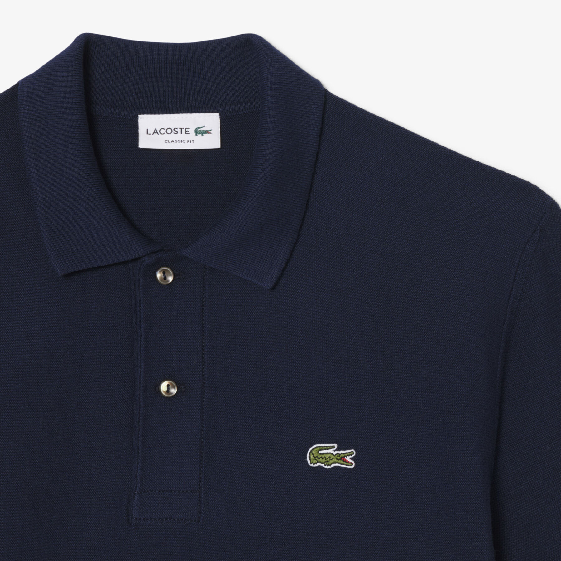 Classic Fit Knitted Polo Shirt Classic Fit Knitted Polo Shirt