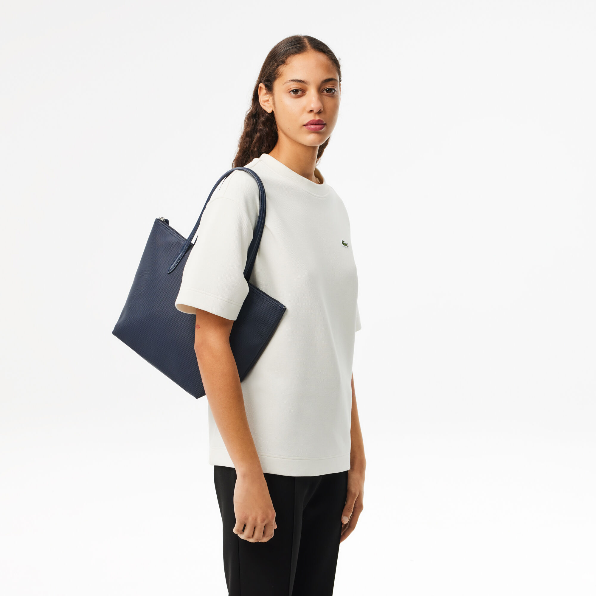 Lacoste mini shop tote bag