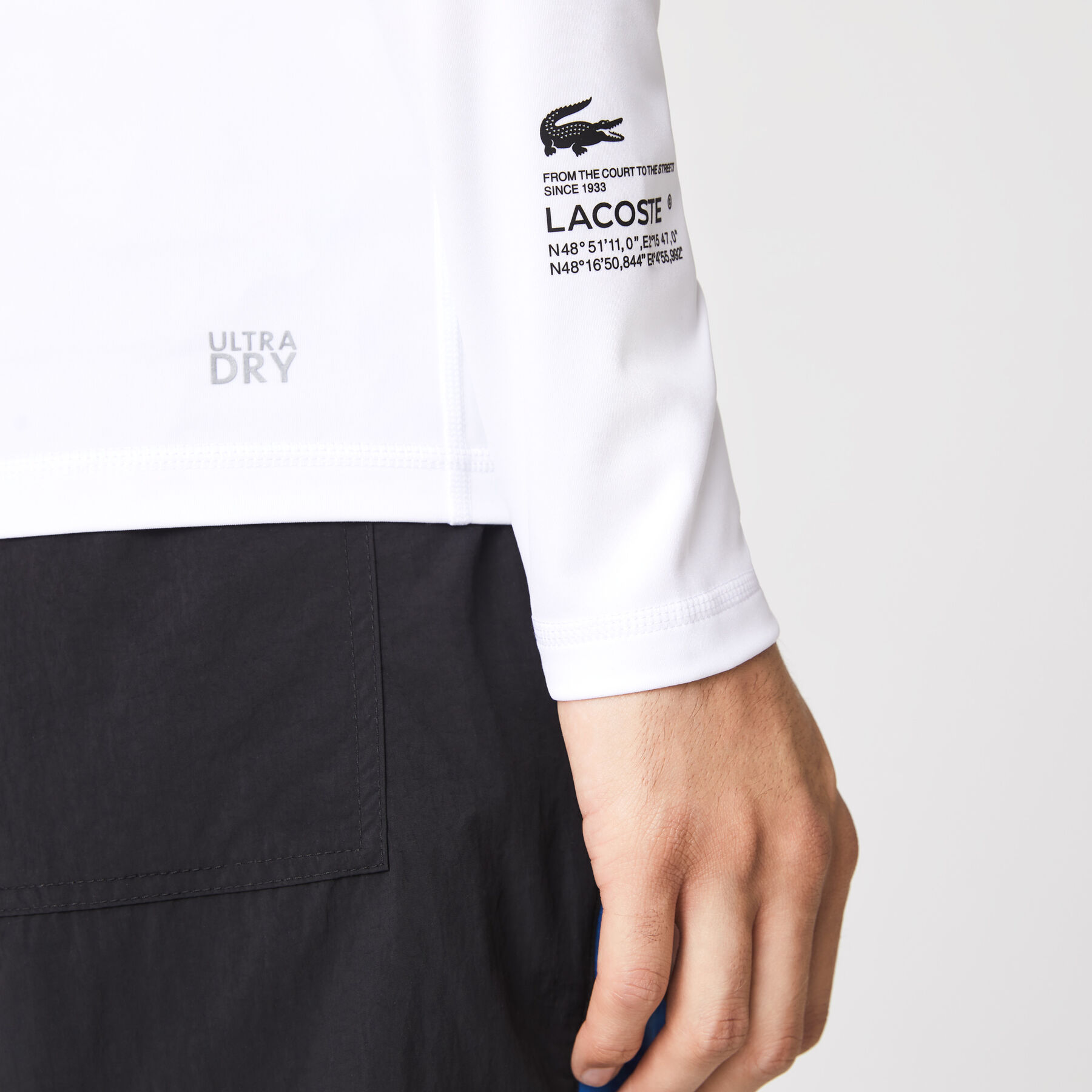 لاكوست تي شيرت حراري للرجال مجموعة lacoste sport