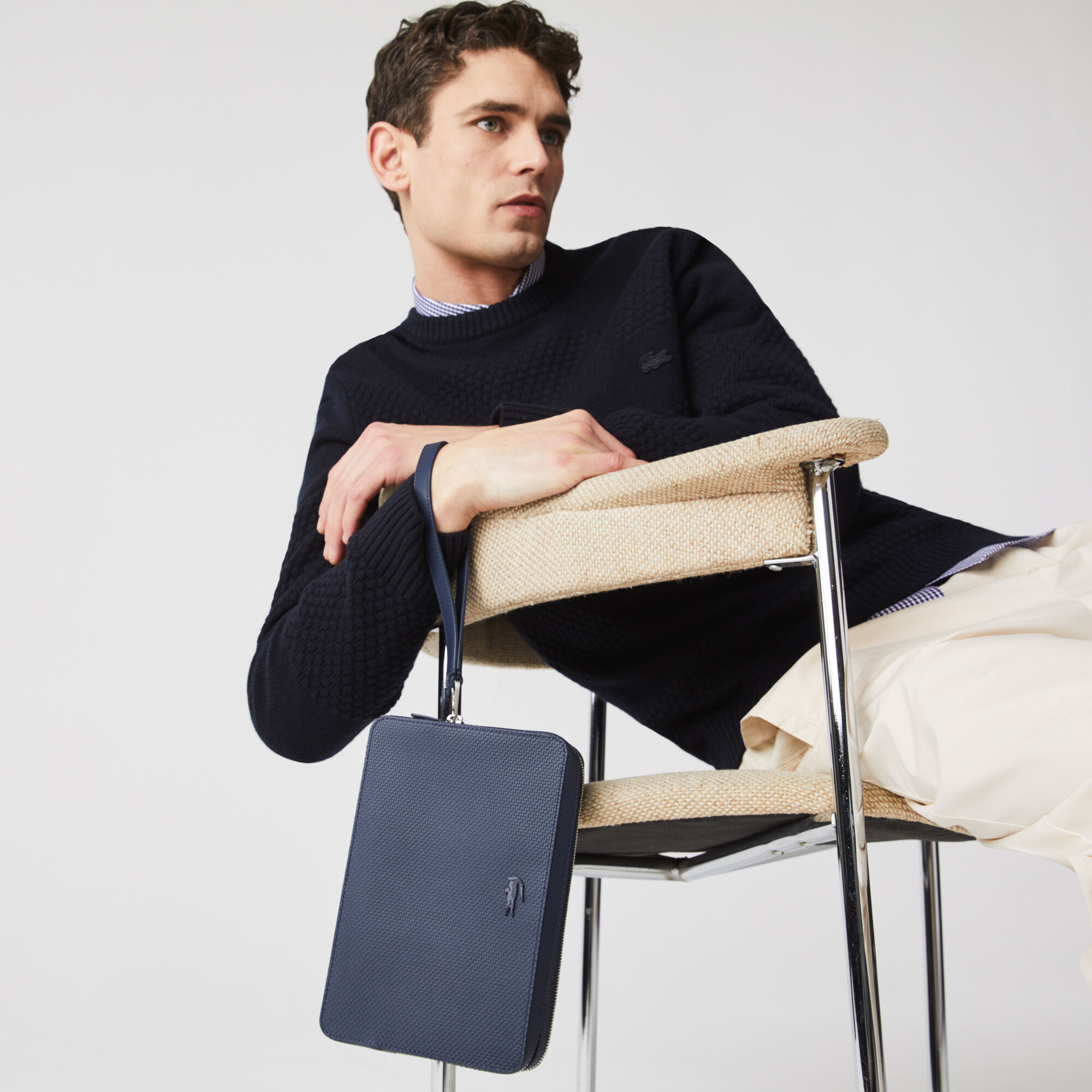 Mens zip pouch store