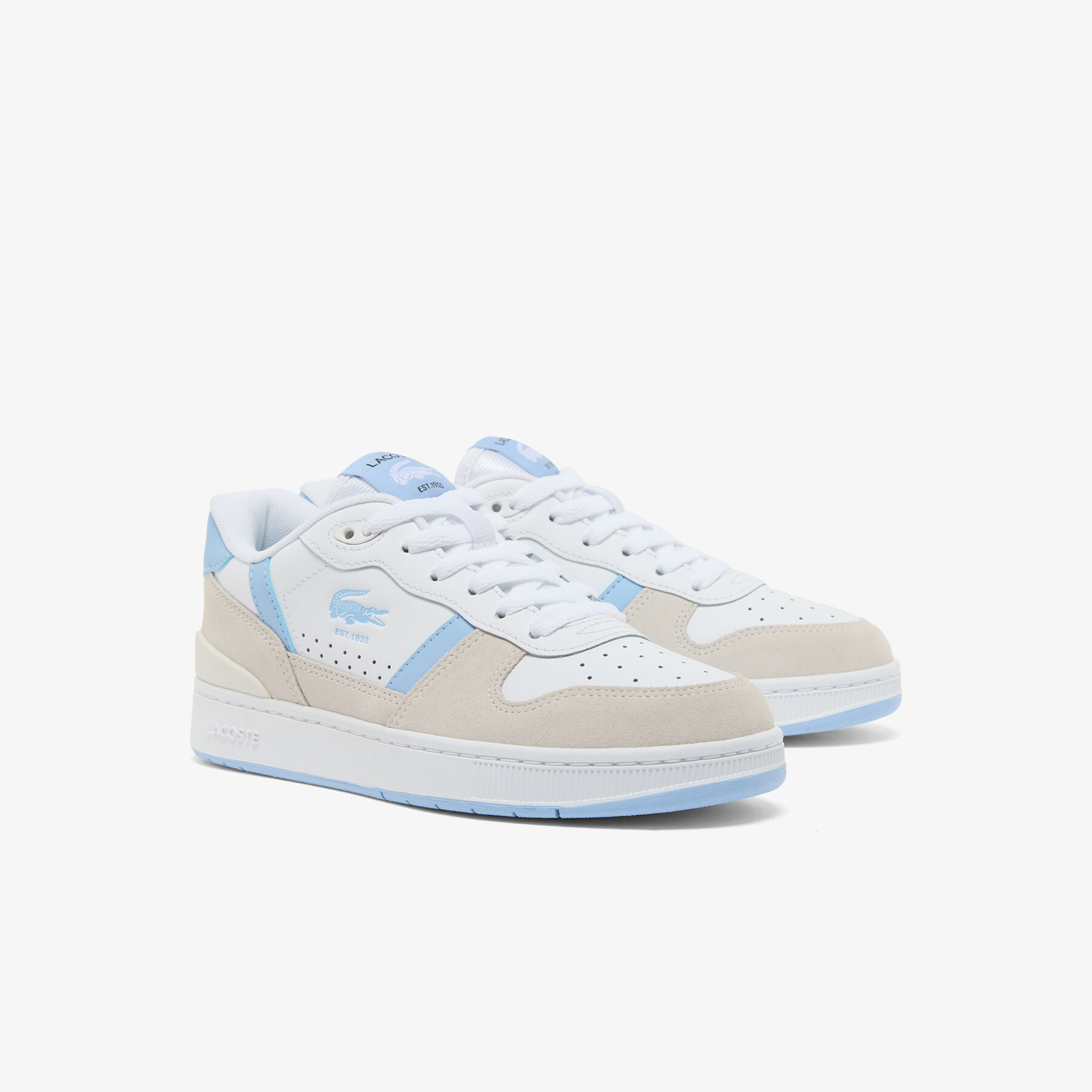 نسائي تي-كليب Set جلد سنيكرز Women's T-Clip Set Leather Sneakers - 50SFA0192-1T3