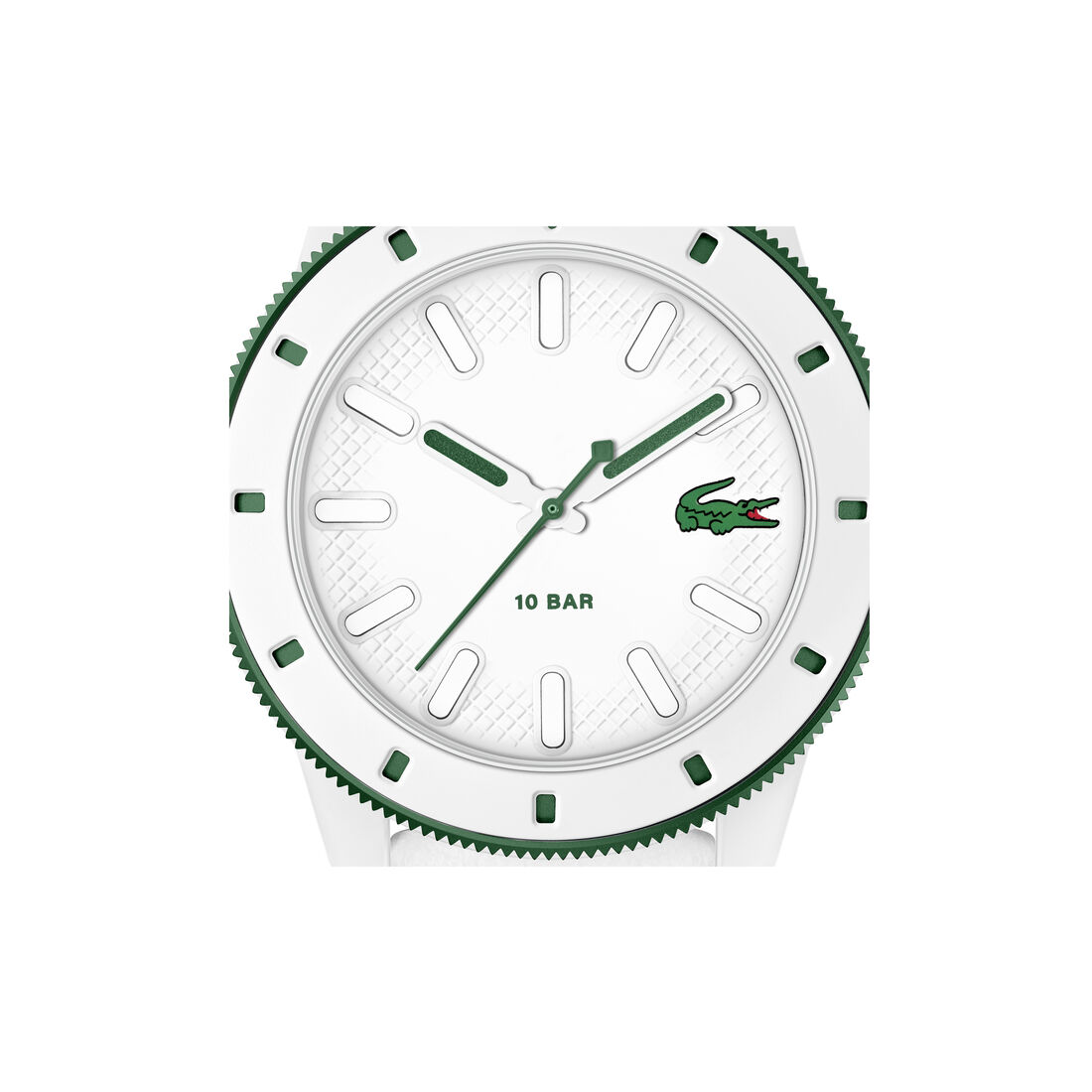 Three-Hand Silicone Strap Men's Watch lacoste three hand silicone strap men s watch