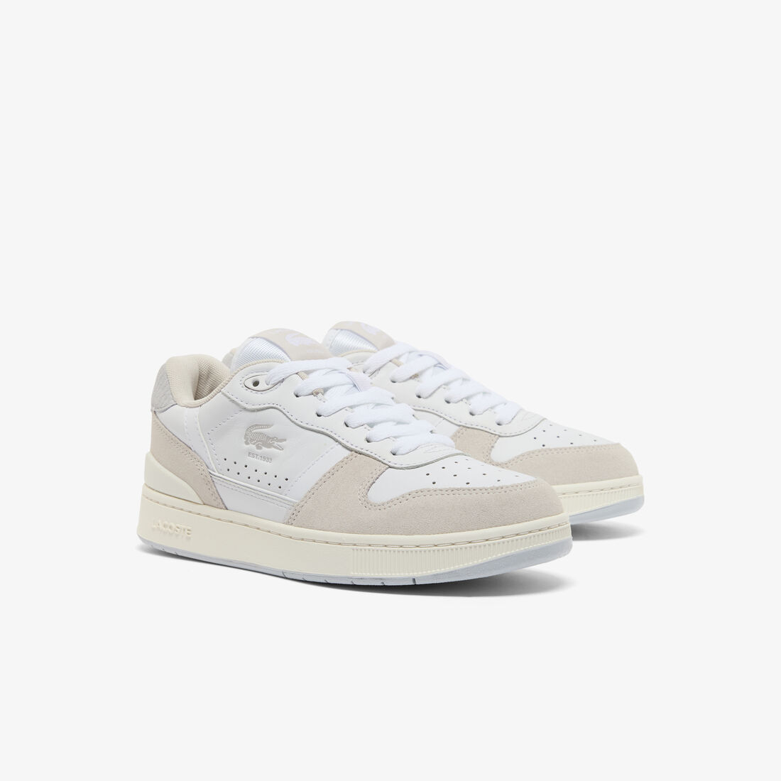 Women's T-Clip Set Leather Sneakers Women's T-Clip Set Leather Sneakers