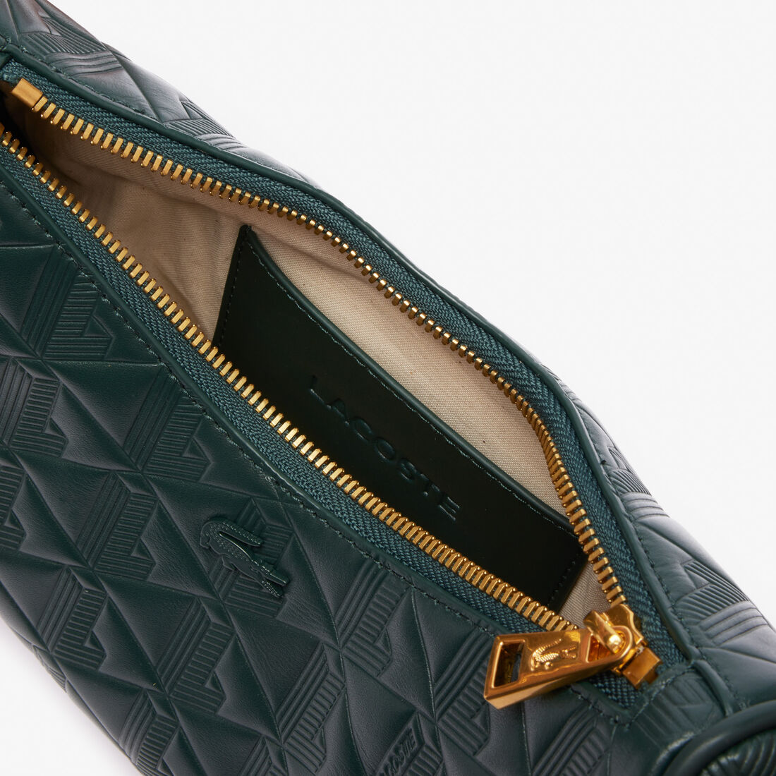 Maheki Embossed Leather Half Moon Purse Maheki Embossed Leather Half Moon Purse