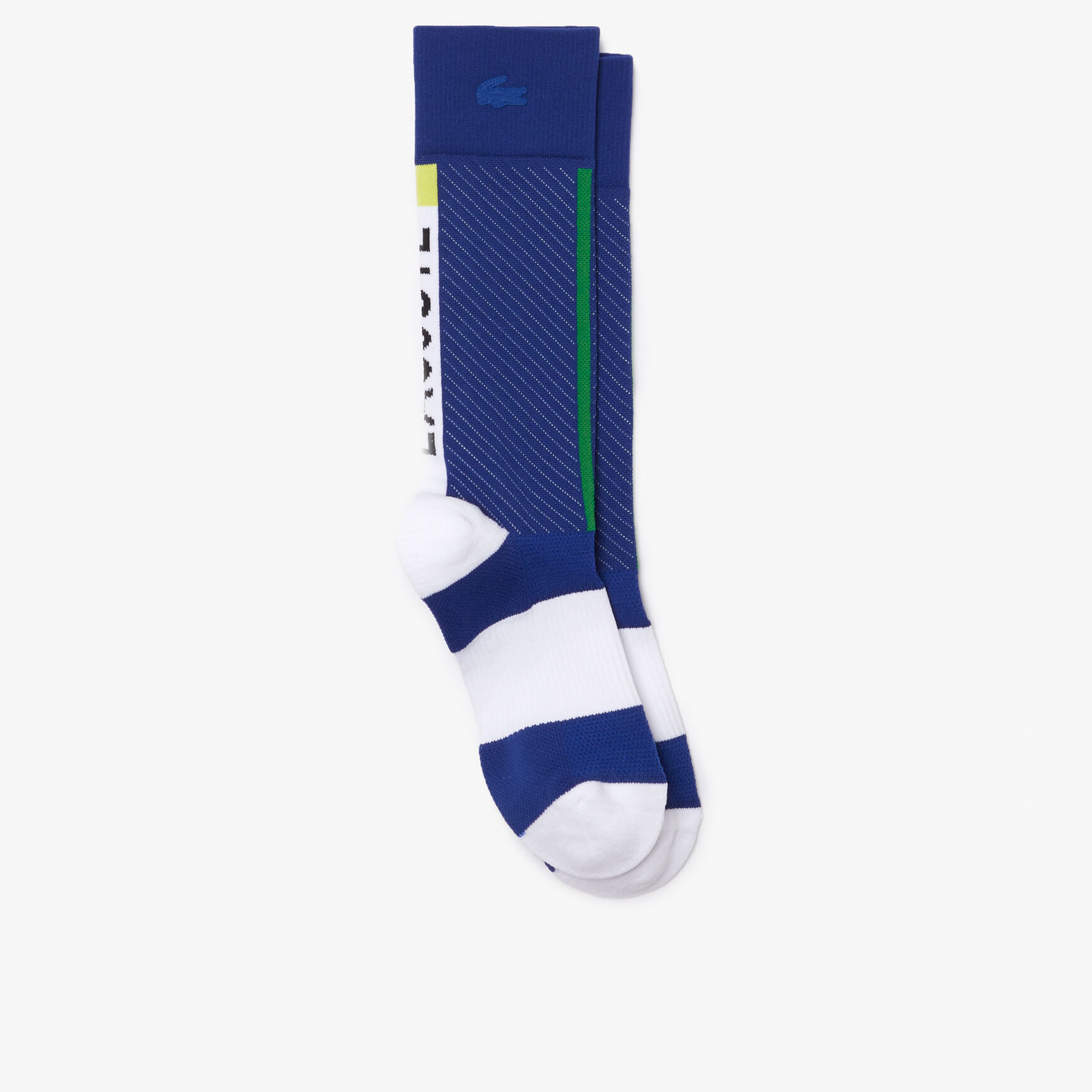 جوارب تنس طويلة بأجزاء مضغوطة للرجال مجموعة Lacoste SPORT جوارب تنس طويلة بأجزاء مضغوطة للرجال مجموعة Lacoste SPORT