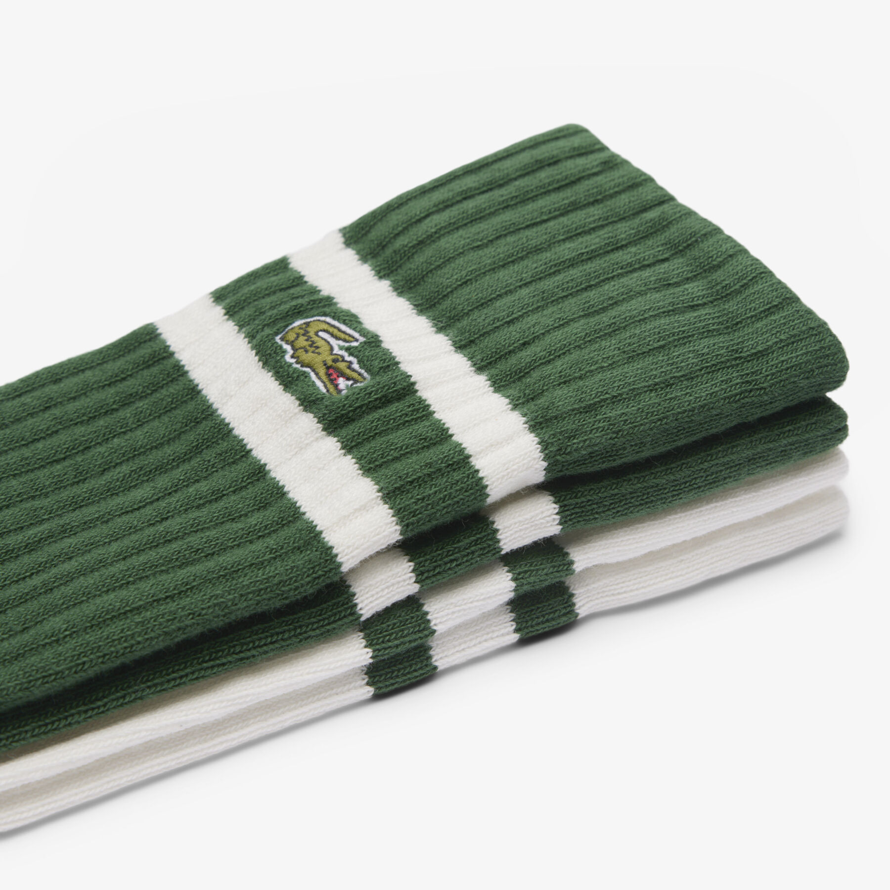 Ribbed Cotton Socks lacoste ribbed cotton socks