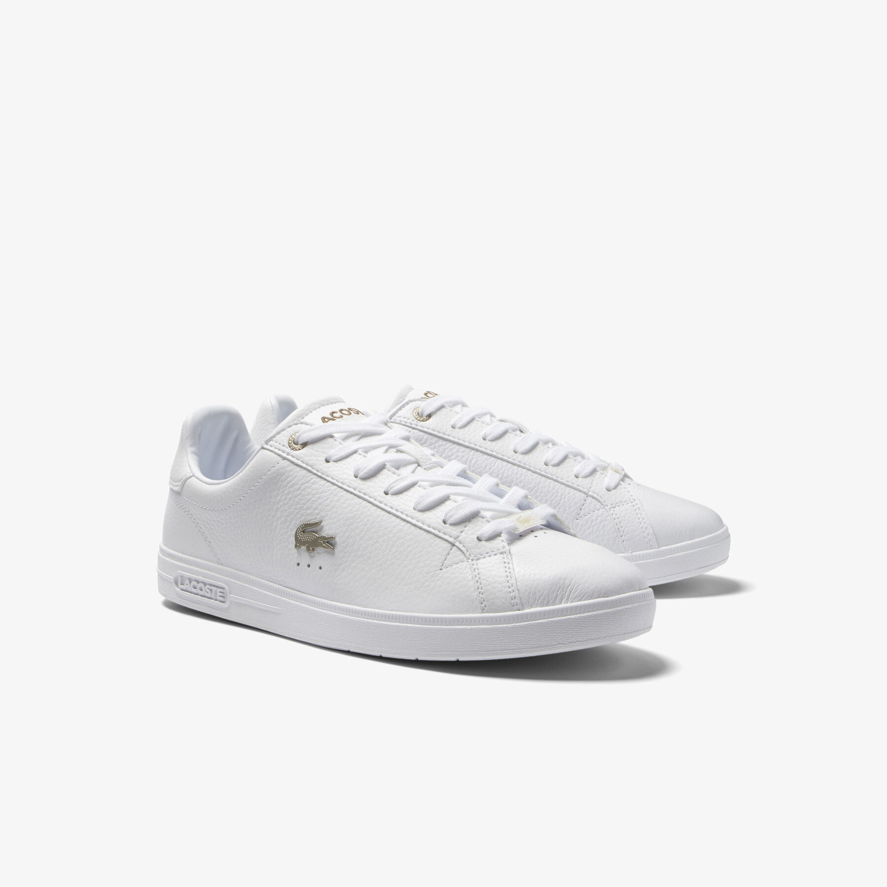 men s lacoste graduate pro leather trainers