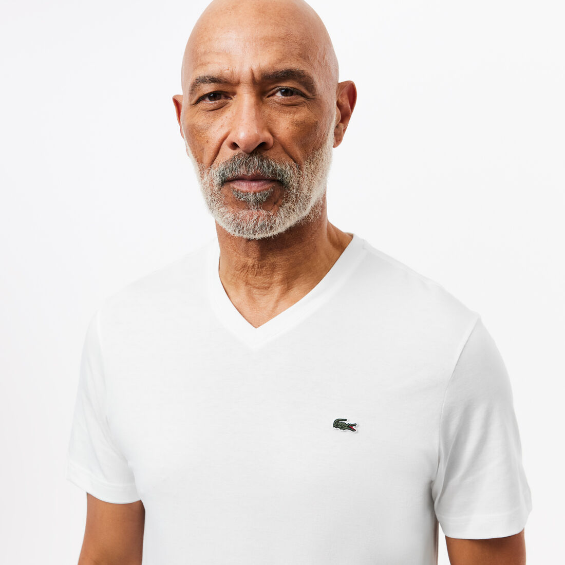 تيشيرت قطن بفتحة رقبة حرف V للرجال تيشيرت قطن بفتحة رقبة حرف V للرجال