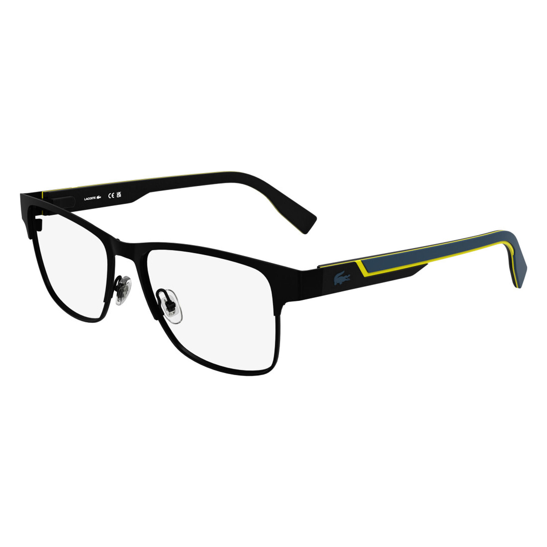 Lacoste Magnetic Clip-On Rectangular Sunglasses lacoste magnetic clip on rectangular sunglasses