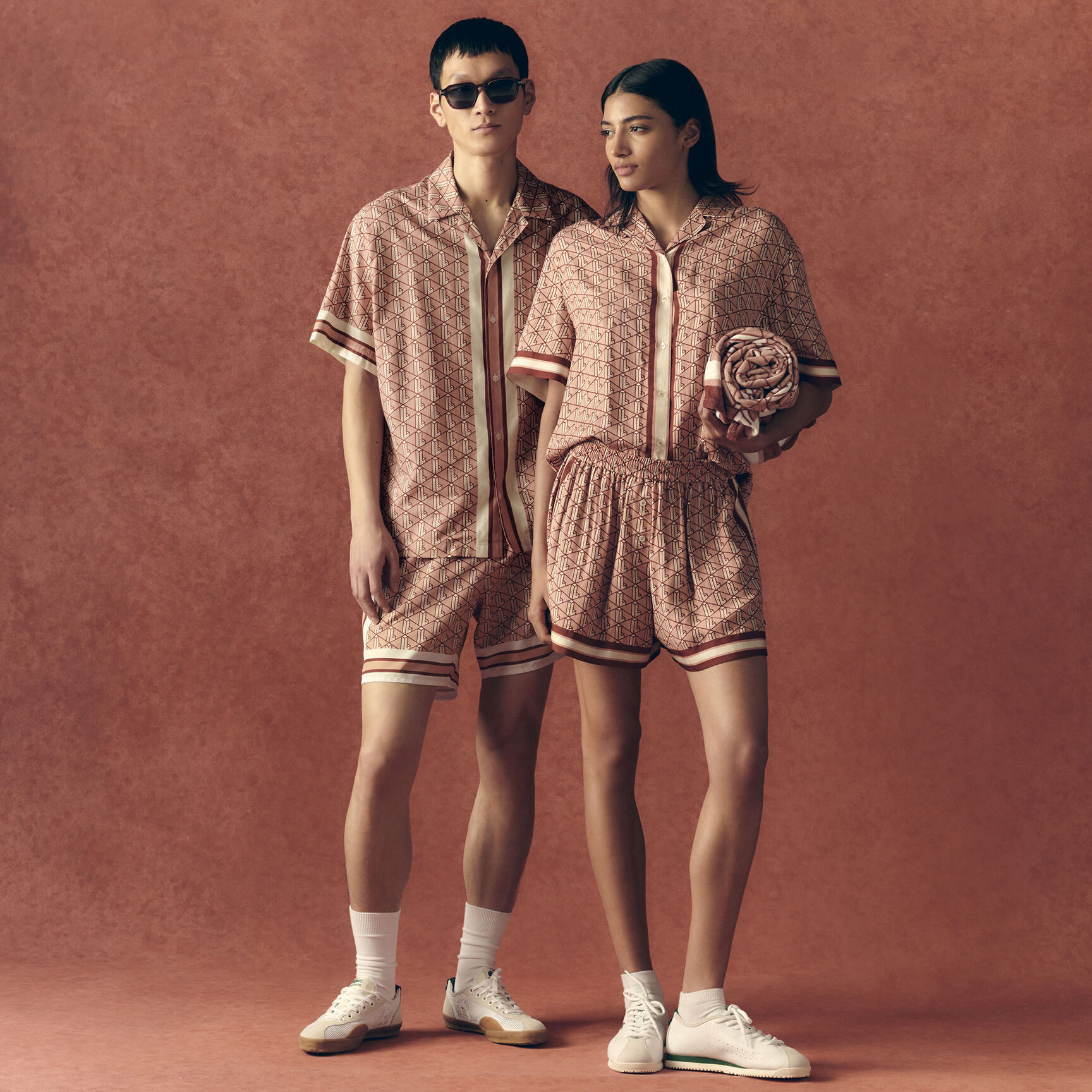 Fluid Monogram Print Shorts Fluid Monogram Print Shorts