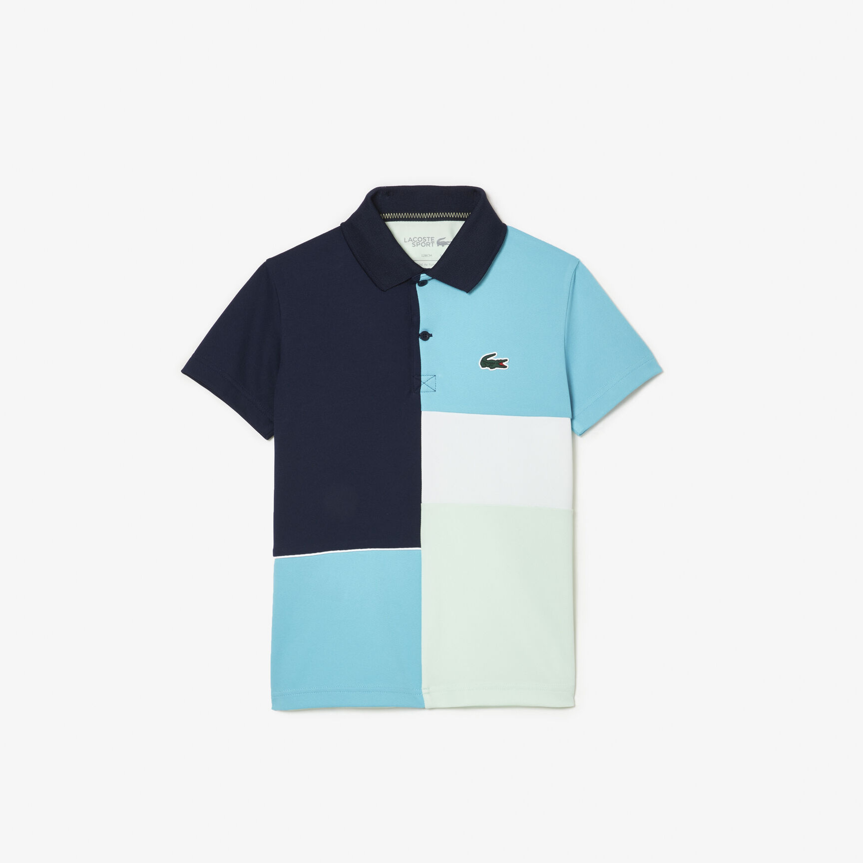 Recycled Pique Knit Tennis Polo Shirt