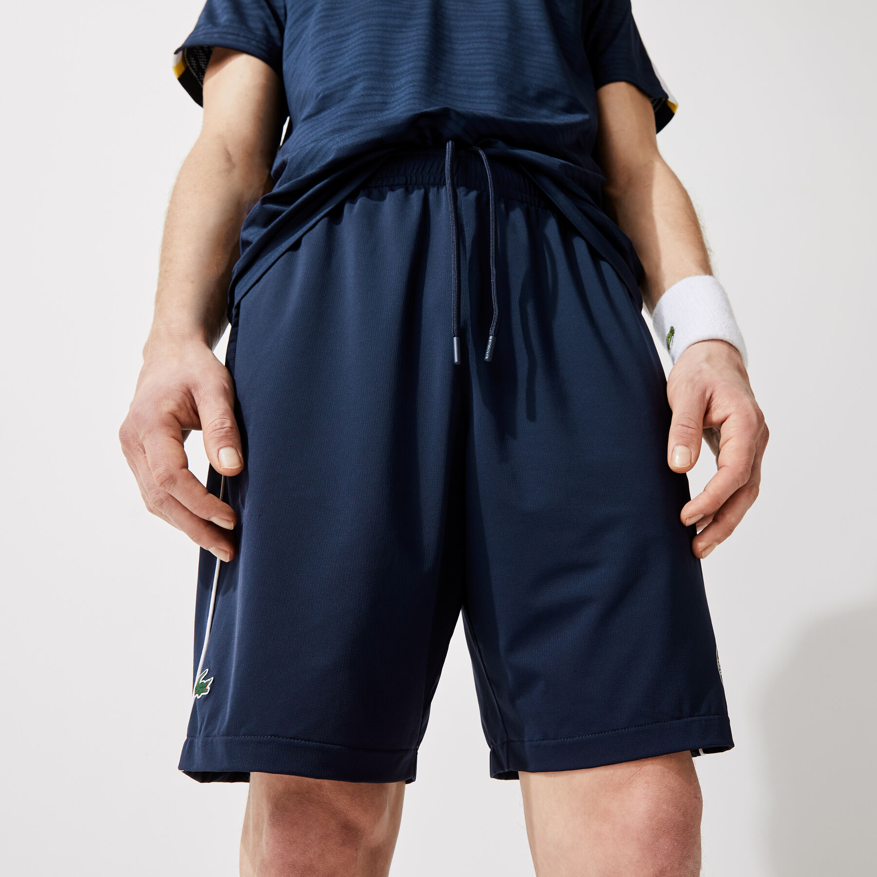 شورت مرن خفيف للرجال مجموعة Lacoste SPORT French Open لاكوست شورت مرن خفيف للرجال مجموعة lacoste sport french open