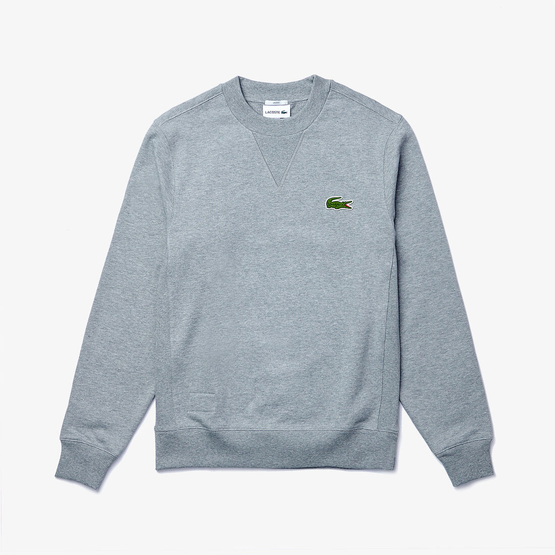Unisex Crew Neck Organic Cotton Fleece Sweatshirt