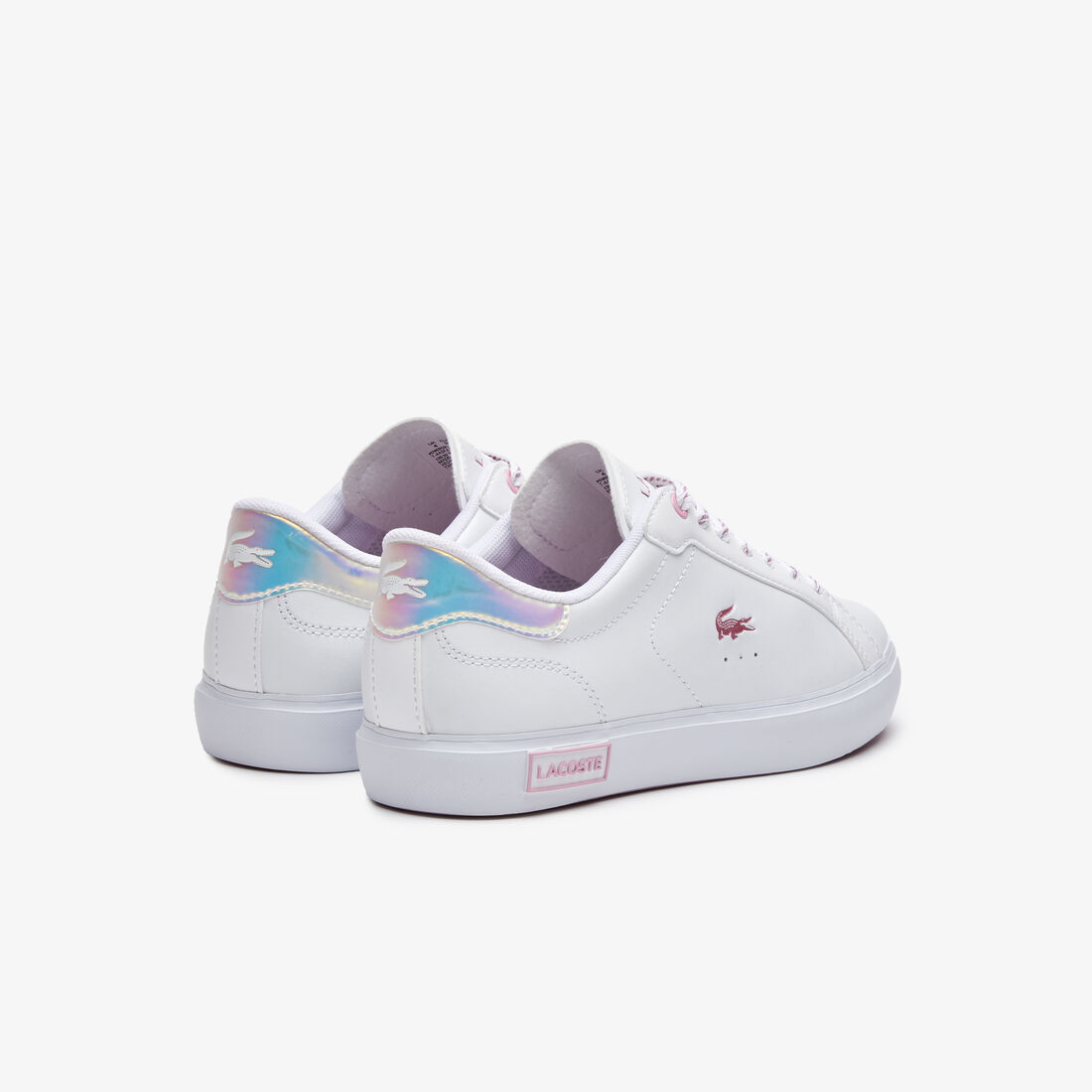 Women's Lacoste Powercourt Leather Trainers Women's Lacoste Powercourt Leather Trainers