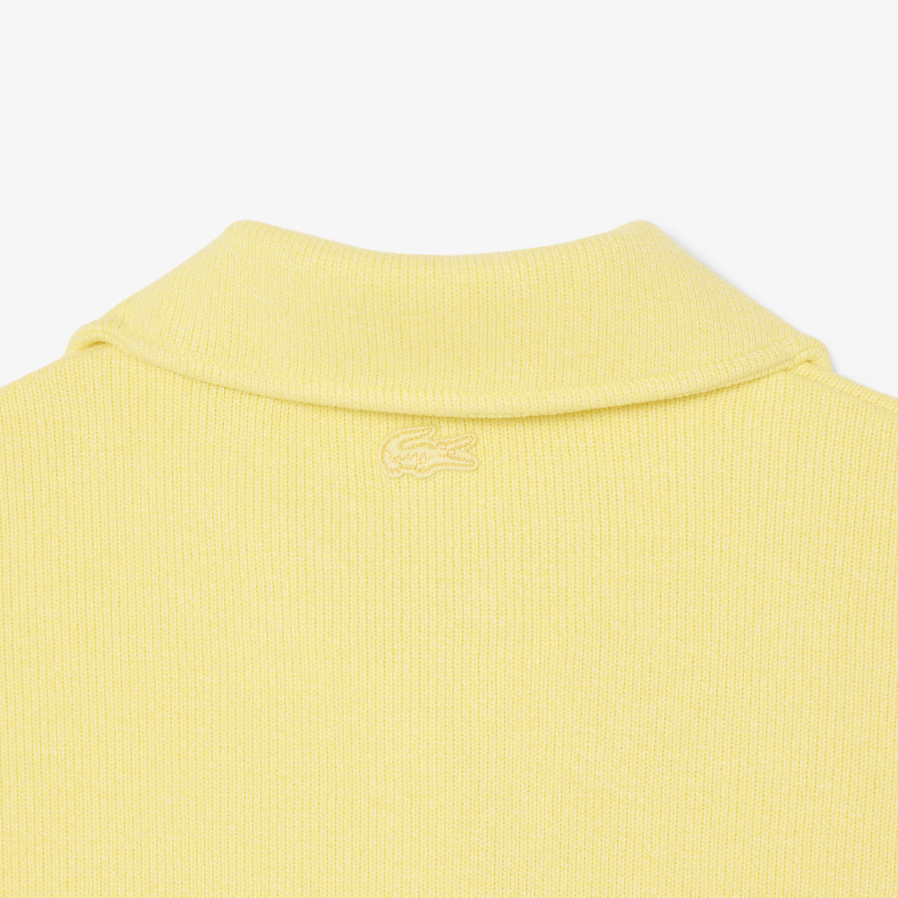 Oversized Ribbed Polo Sweatshirt