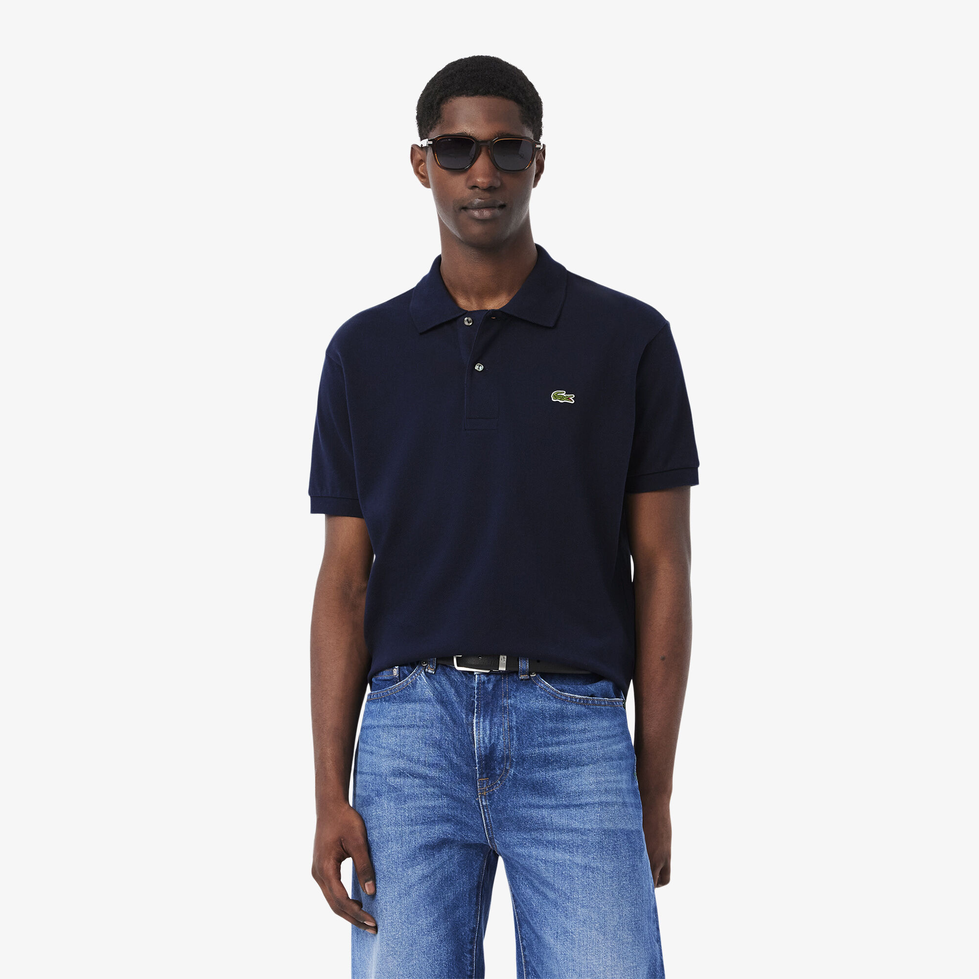 lacoste grey shirt