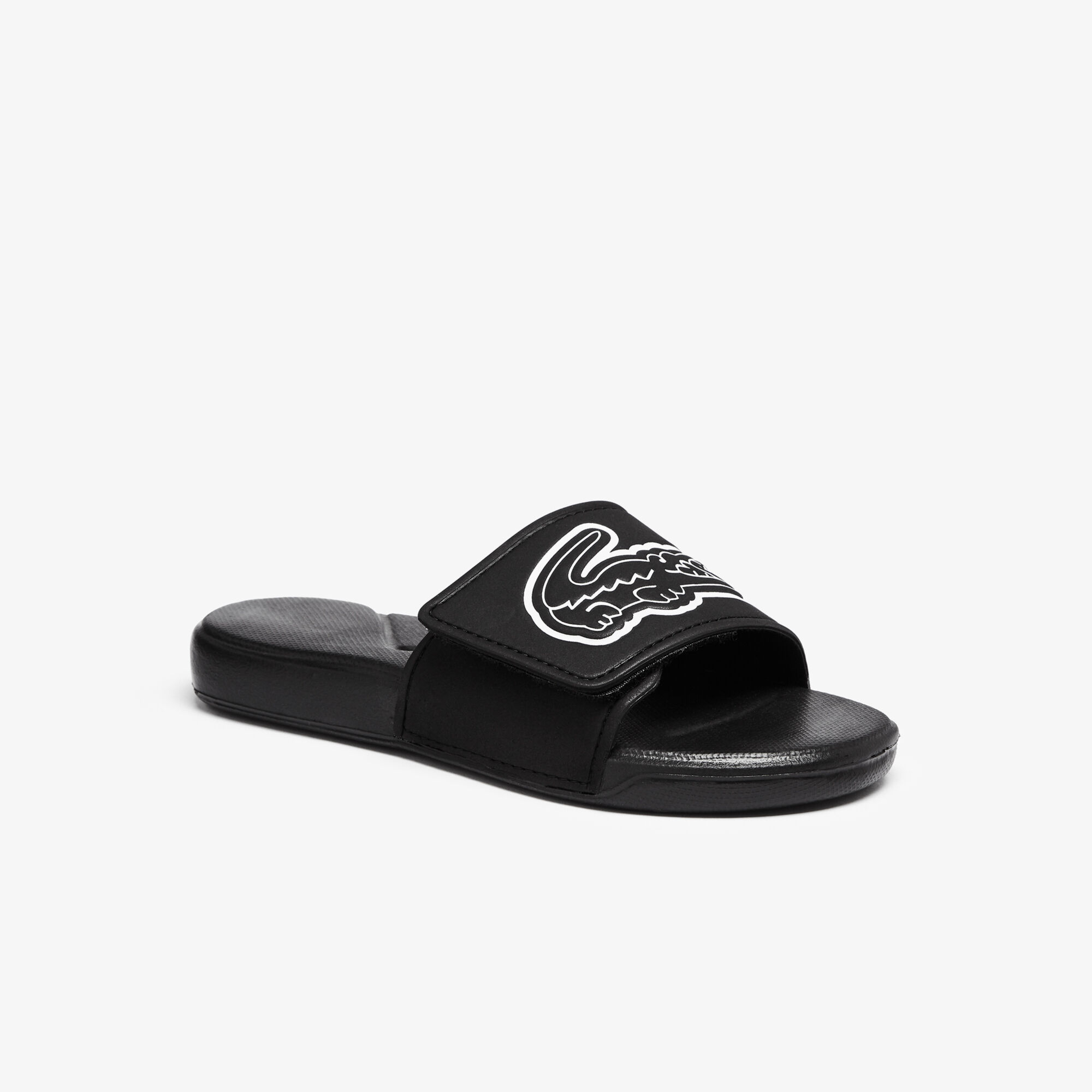 Children's lacoste sliders discount